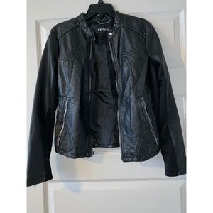 Express (Minus The) Leather Jacket  - Faux Leather